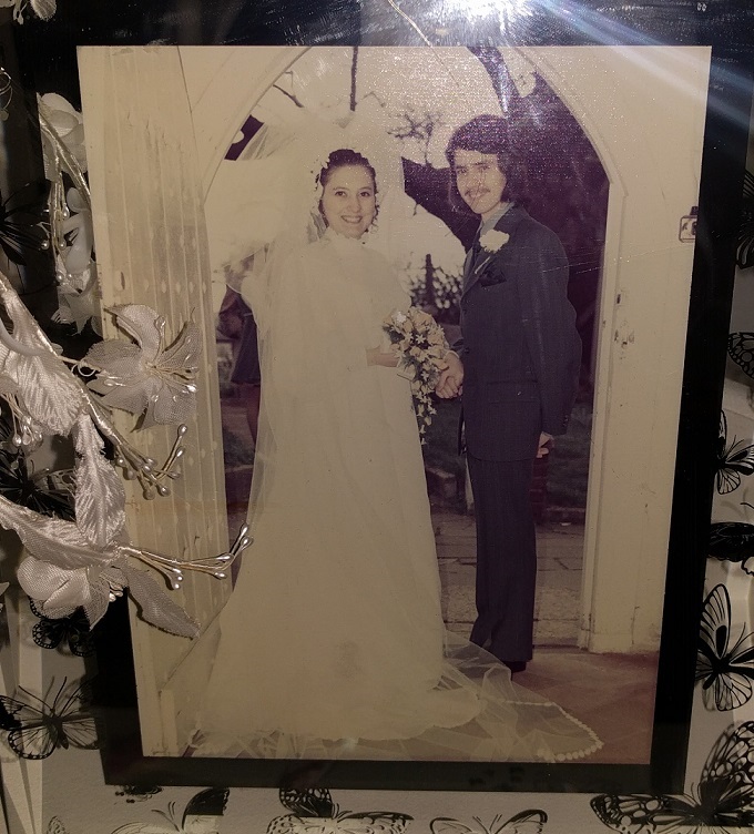 old wedding photo