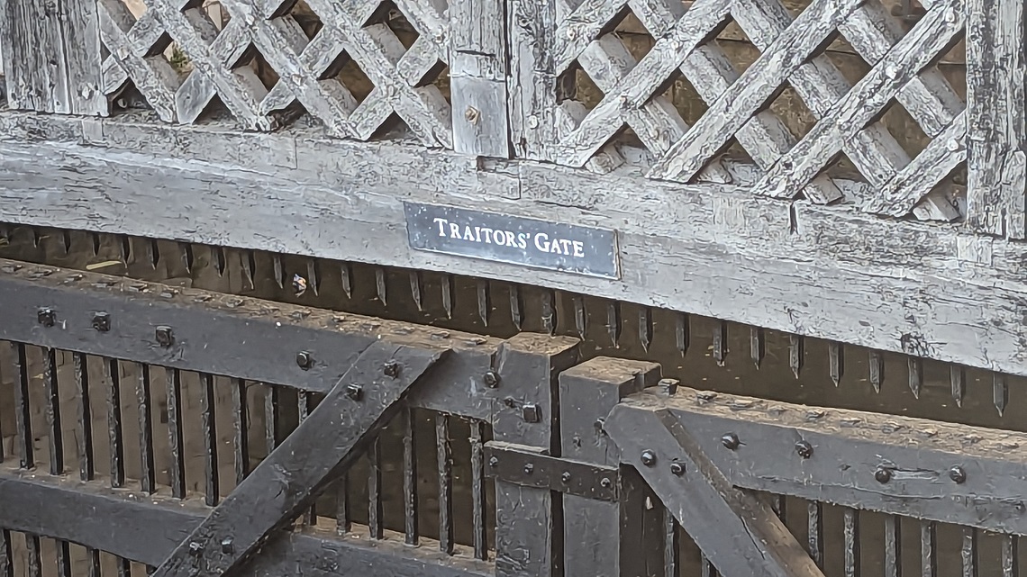 traitors gate