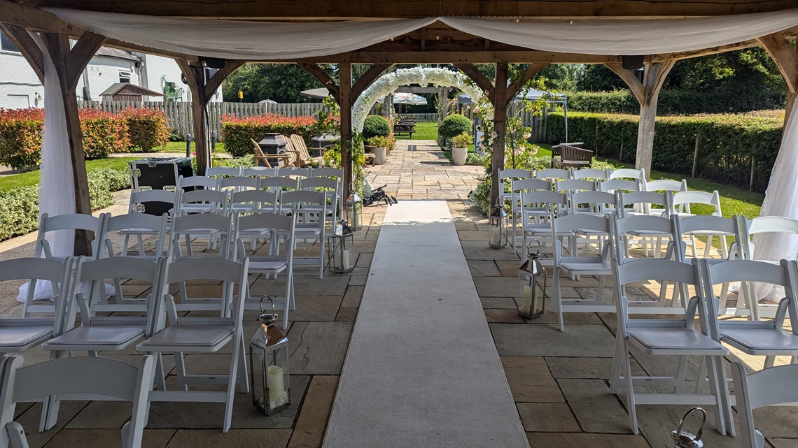 ceremony area