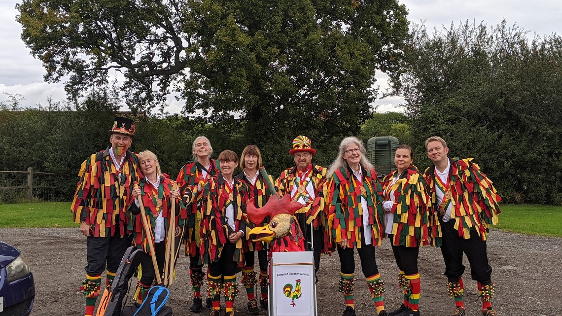 morris dancers wedding