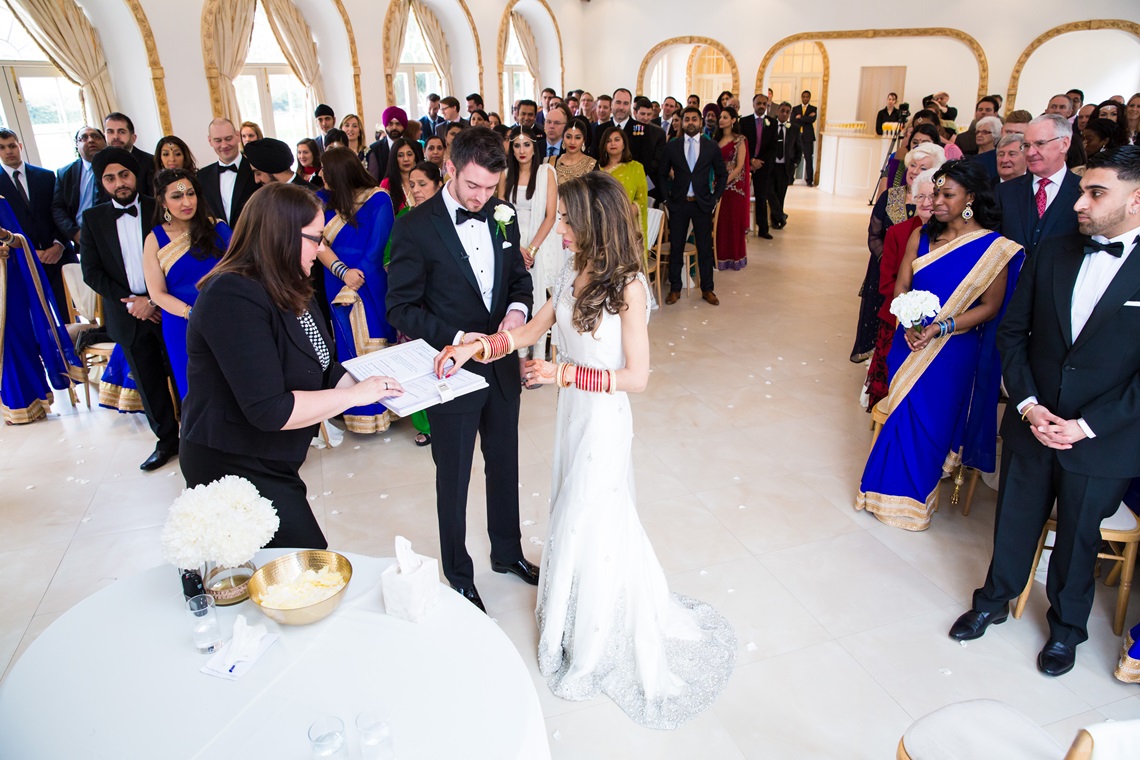 British Sikh wedding