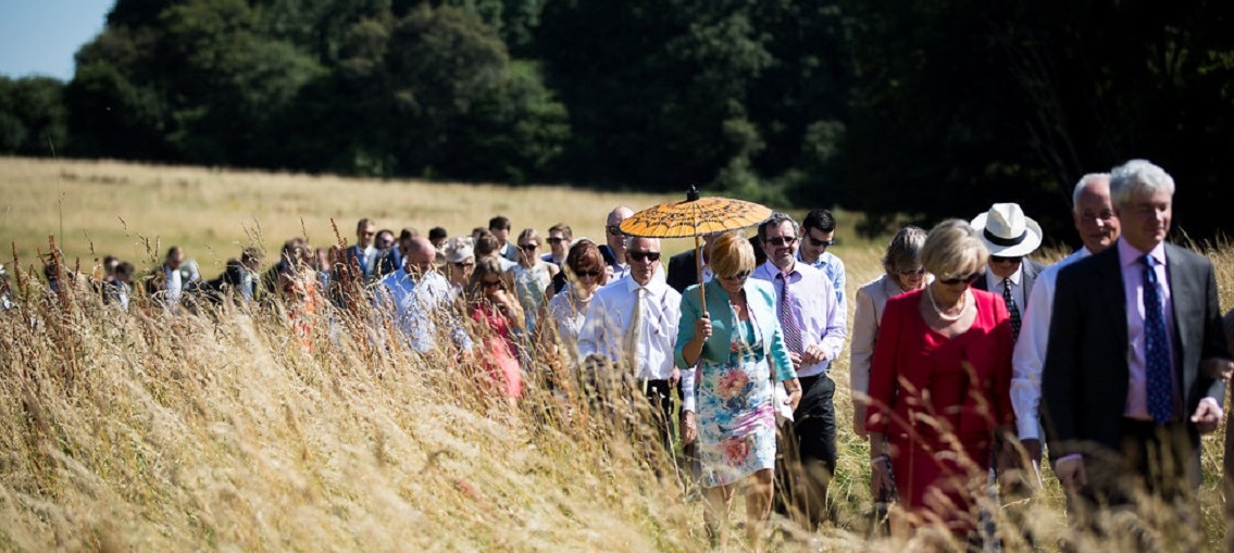 wedding guests