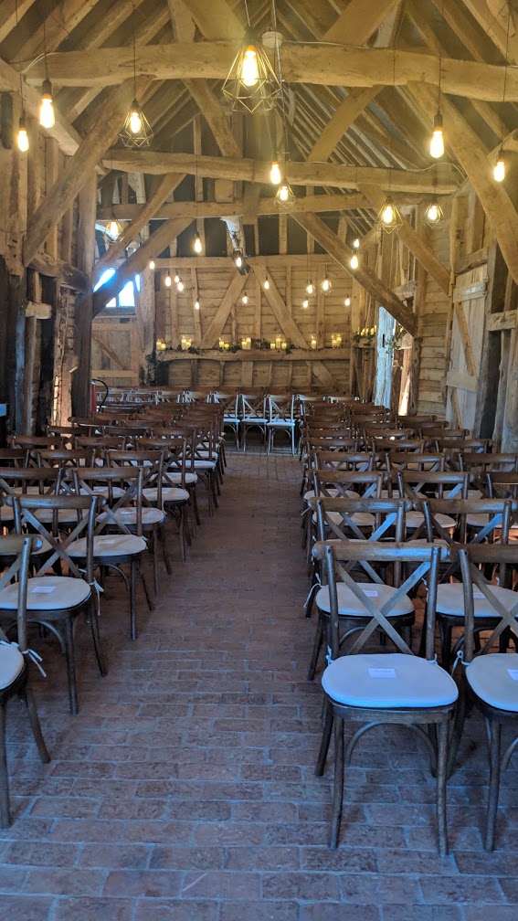 high billinghurst barn ceremony