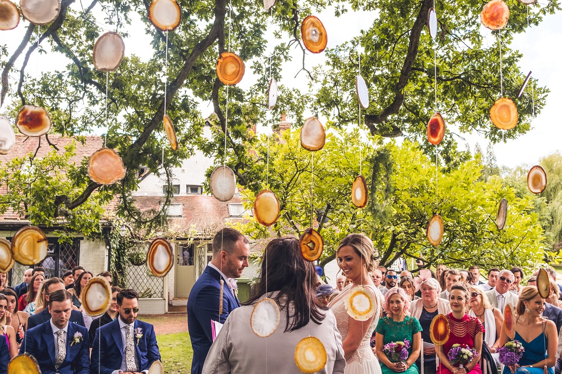 Knight Ceremonies Outdoor Wedding Ridge Farm