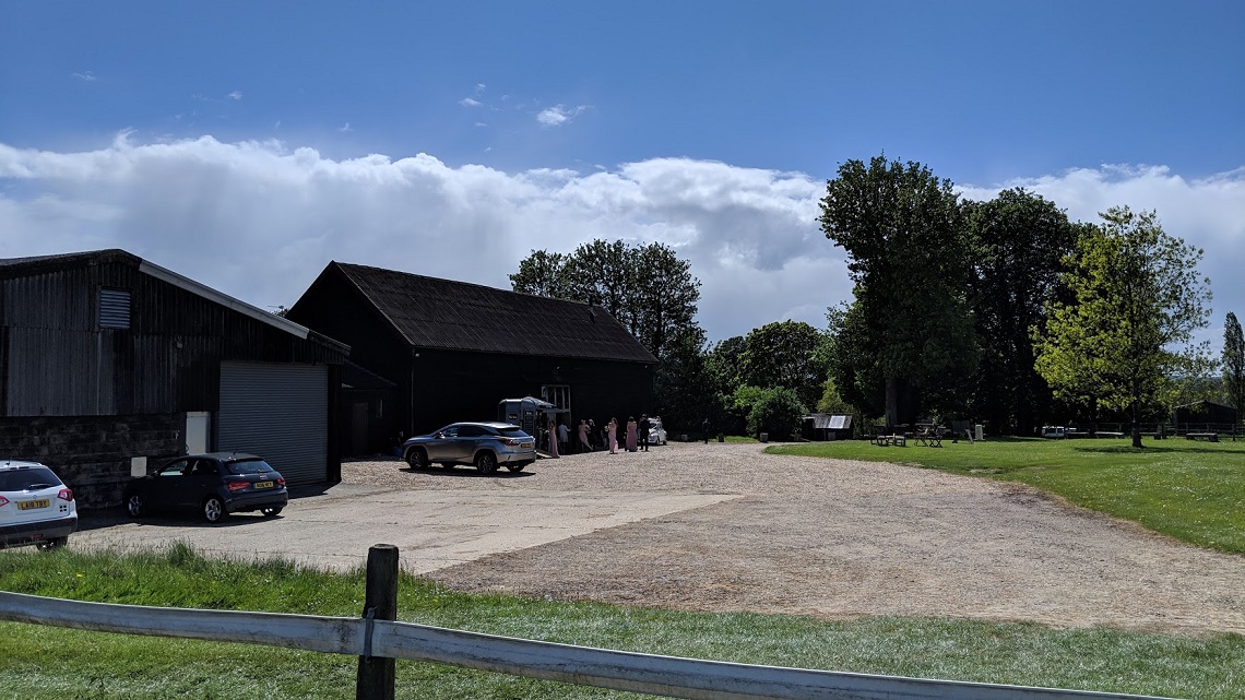 Bonhams Barn Wedding