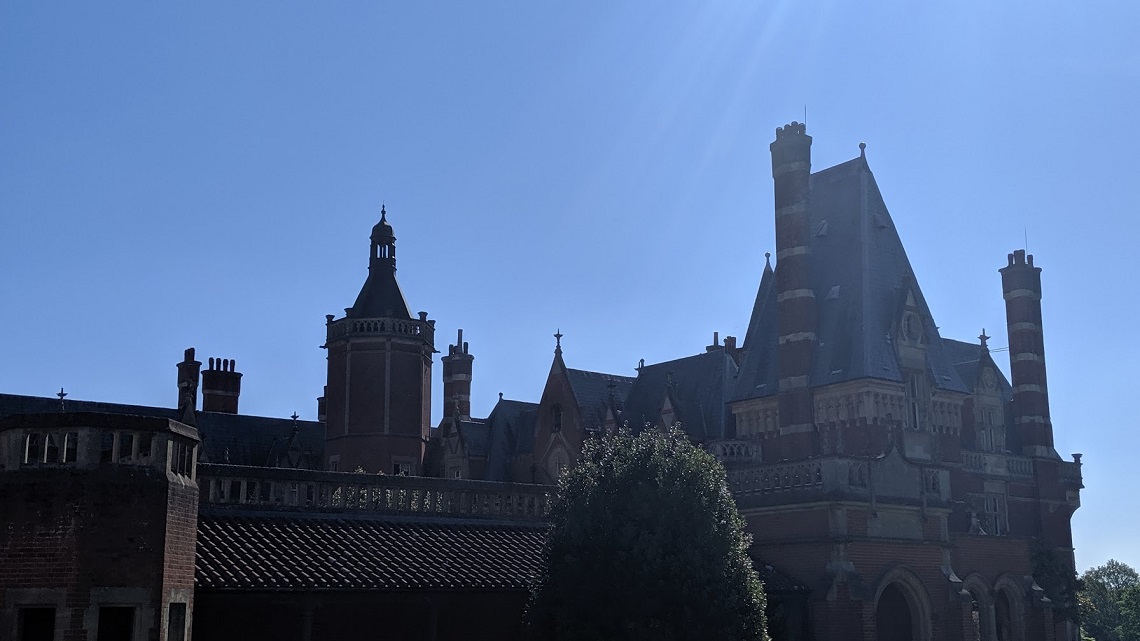 Minley Manor Hogwarts roofline