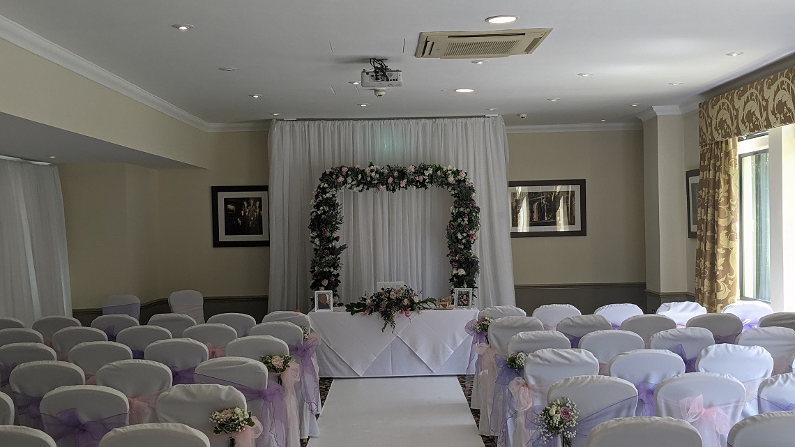 wedding frimley hall hotel