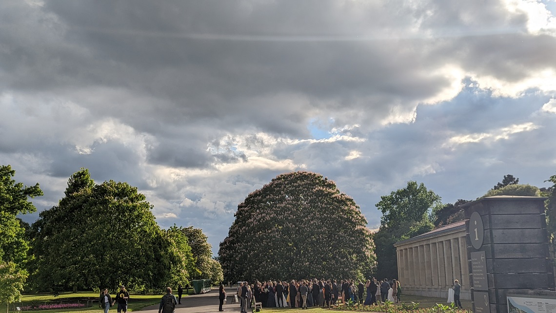 kew gardens wedding