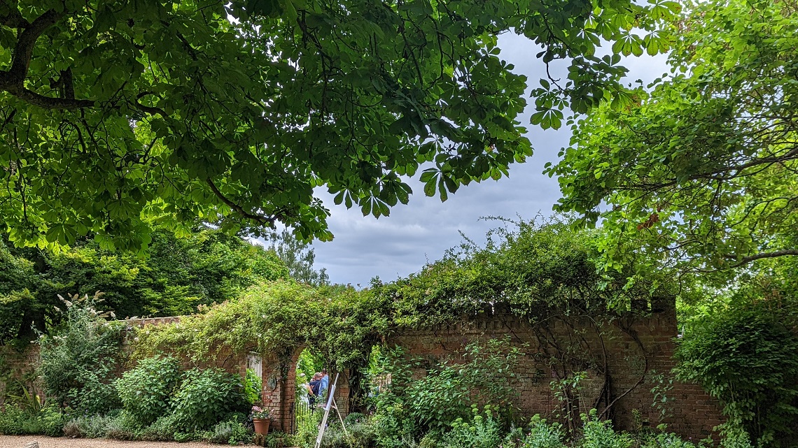 walled garden wedding