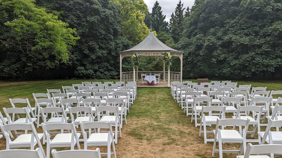 ceremony space lainston house