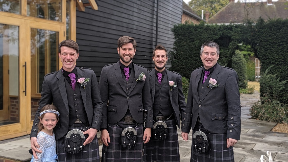 scottish groomsmen