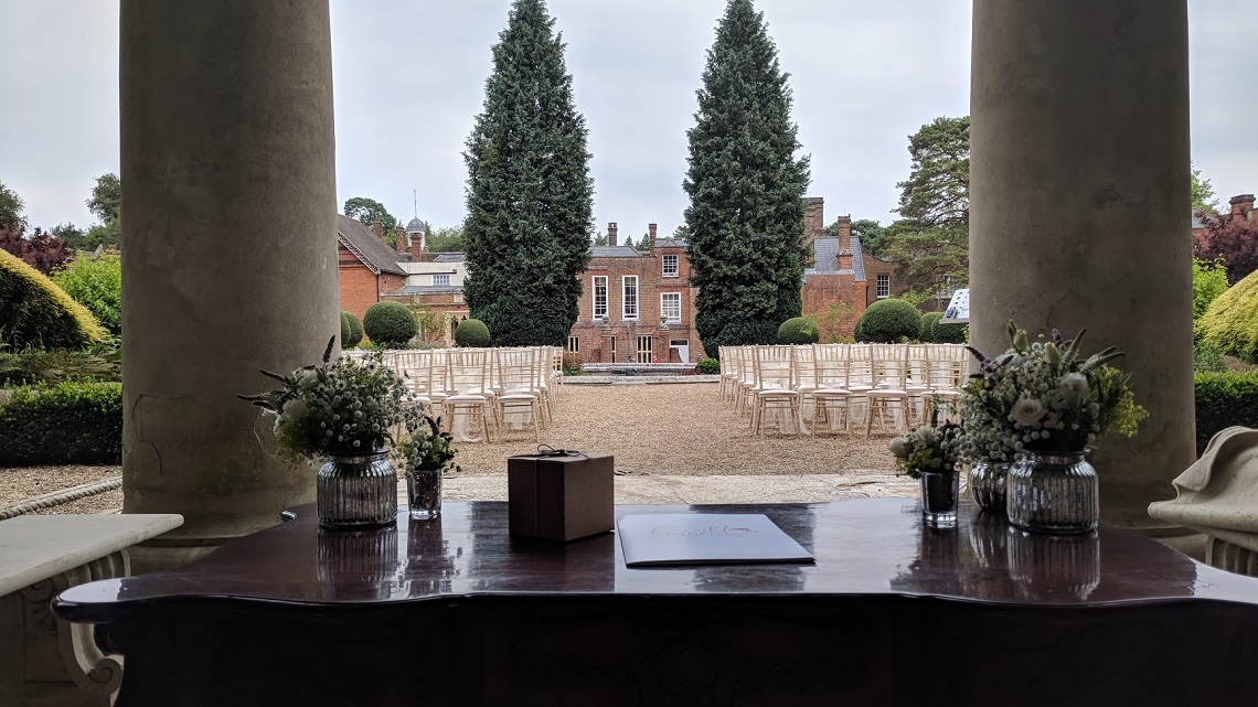 Naval Wedding In The Italian Gardens At Wotton House Jenny