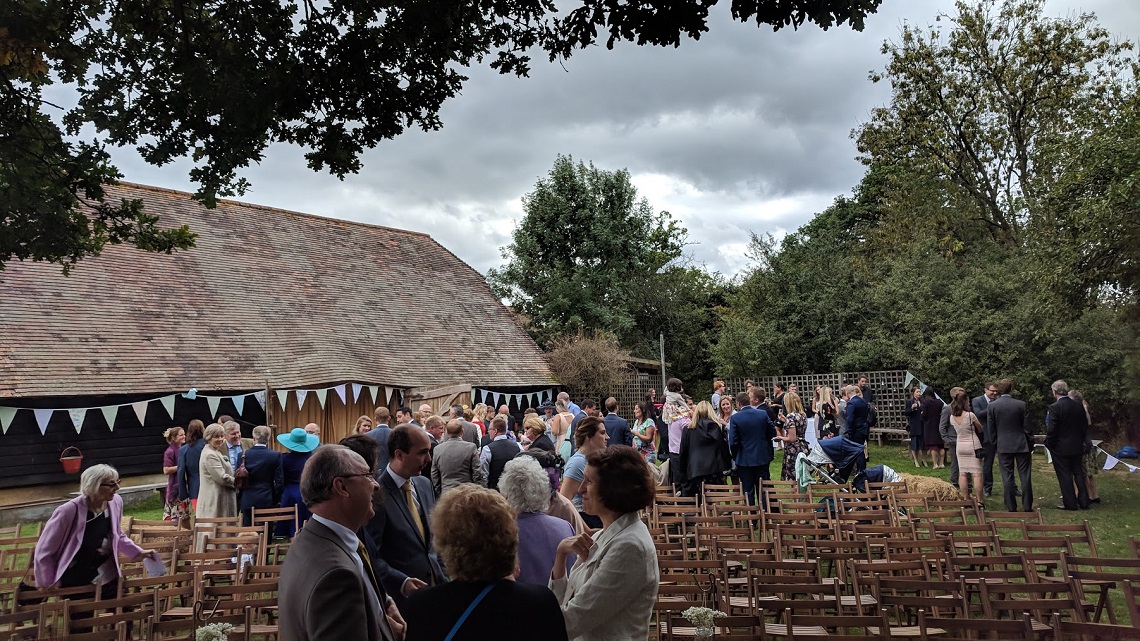 wedding guests