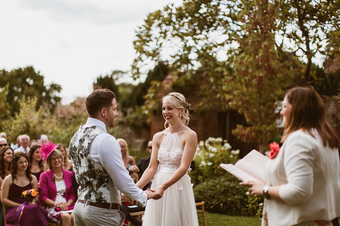 summer outdoor wedding