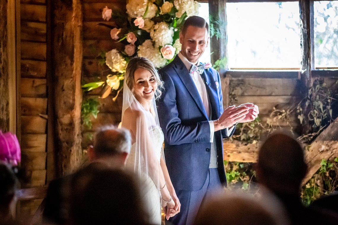 winter barn wedding