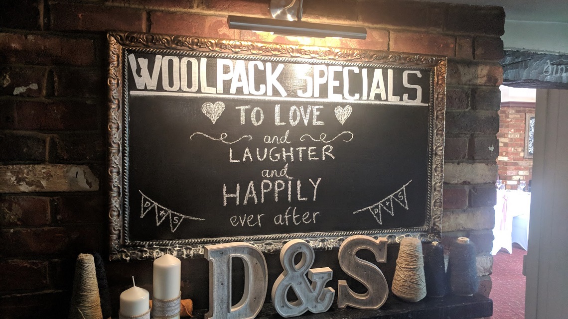 Woolpack wedding